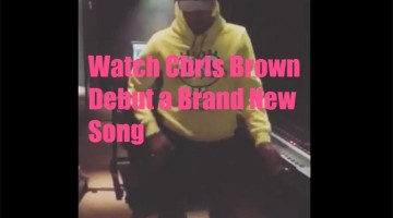 NandoLeaks: Watch Chris Brown Debut a Brand New Song