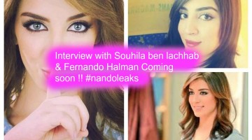 NandoLeaks: Interview With Souhila Ben Lachhab coming soon !!!