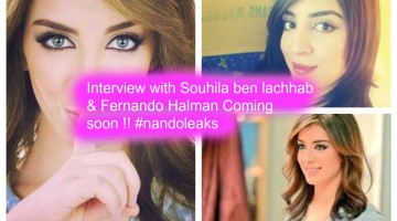 NandoLeaks: Interview With Souhila Ben Lachhab coming soon !!!