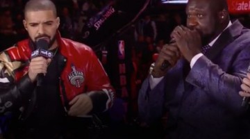 NandoLeaks: Drake does 'Back to Back' live to Shaquille O’Neal’s Beatboxing